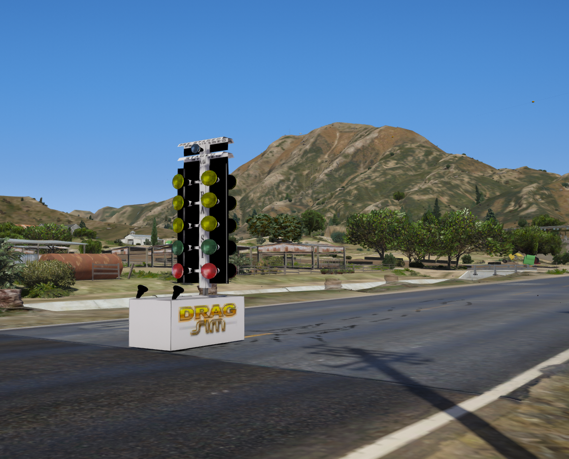 Drag Racing Pro Christmas Tree [AddOn Locked FiveM Resource